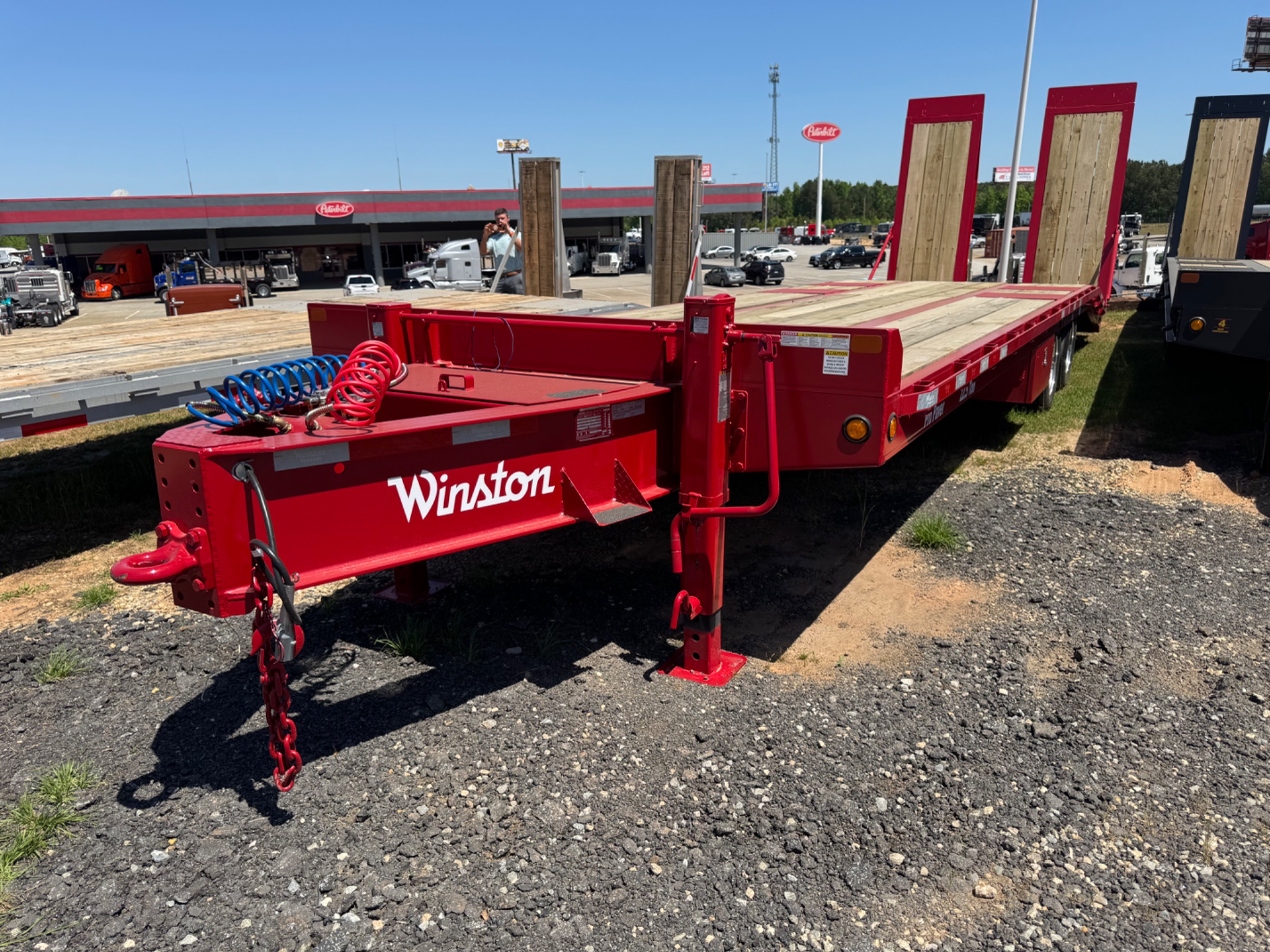 2026 Winston 22.5TON PRO PAVER DUAL TANDEM